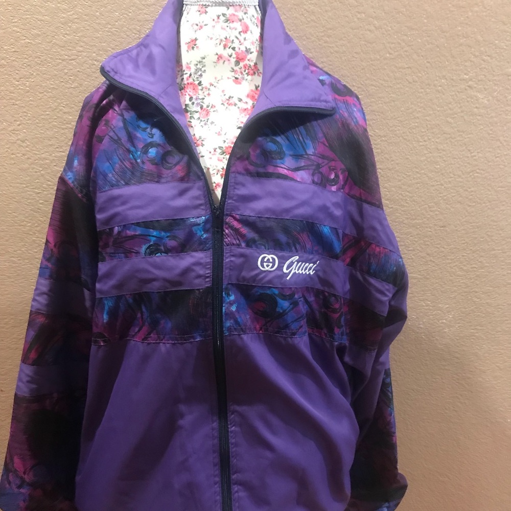 Vintage 80’s Gucci track jacket